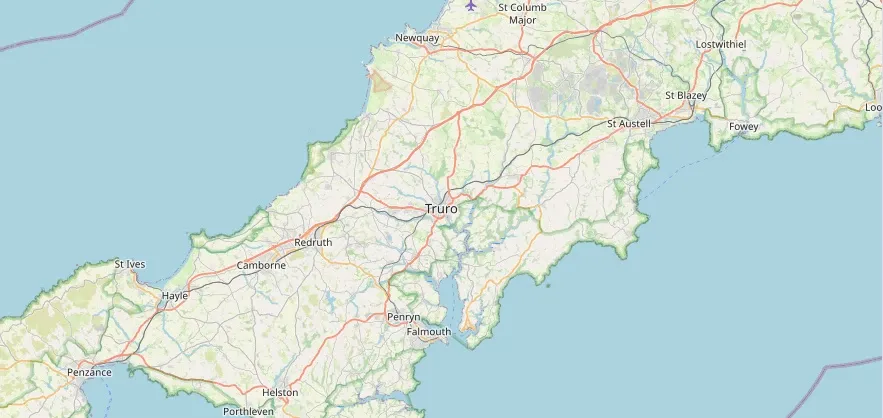 Map of the Truro area we cover